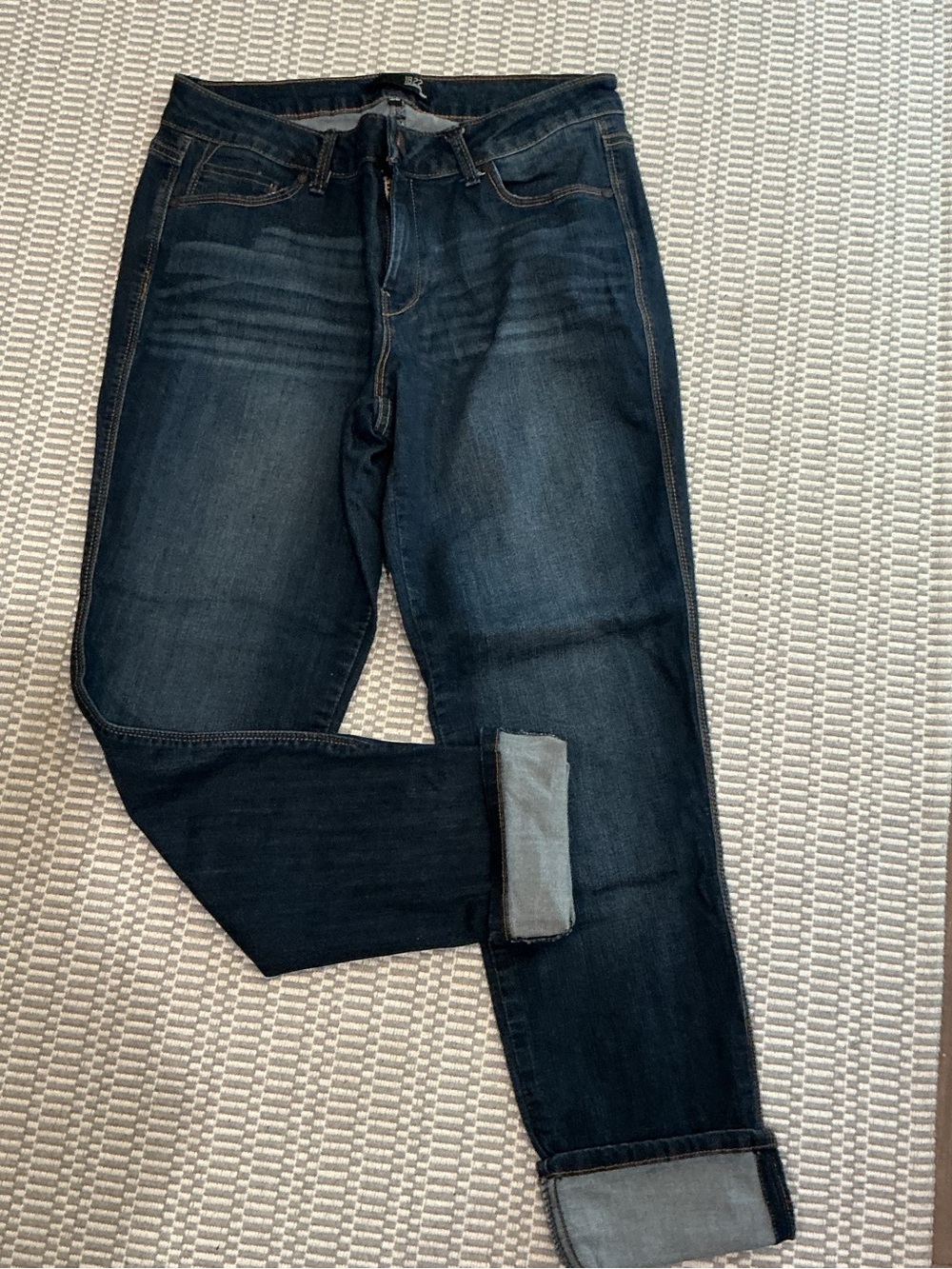 1822 Denim Slim Dark Blue Stretch Jeans